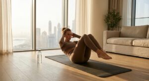 belly fat exercises — Train With Us, Dubai