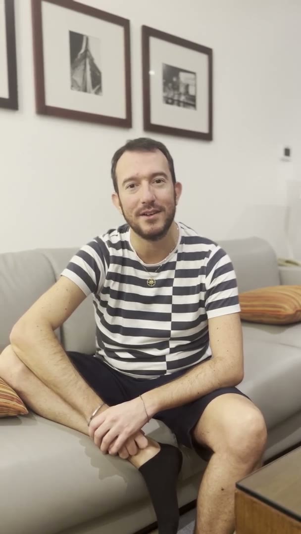 Elio, client video testimonial, Train With Us Dubai